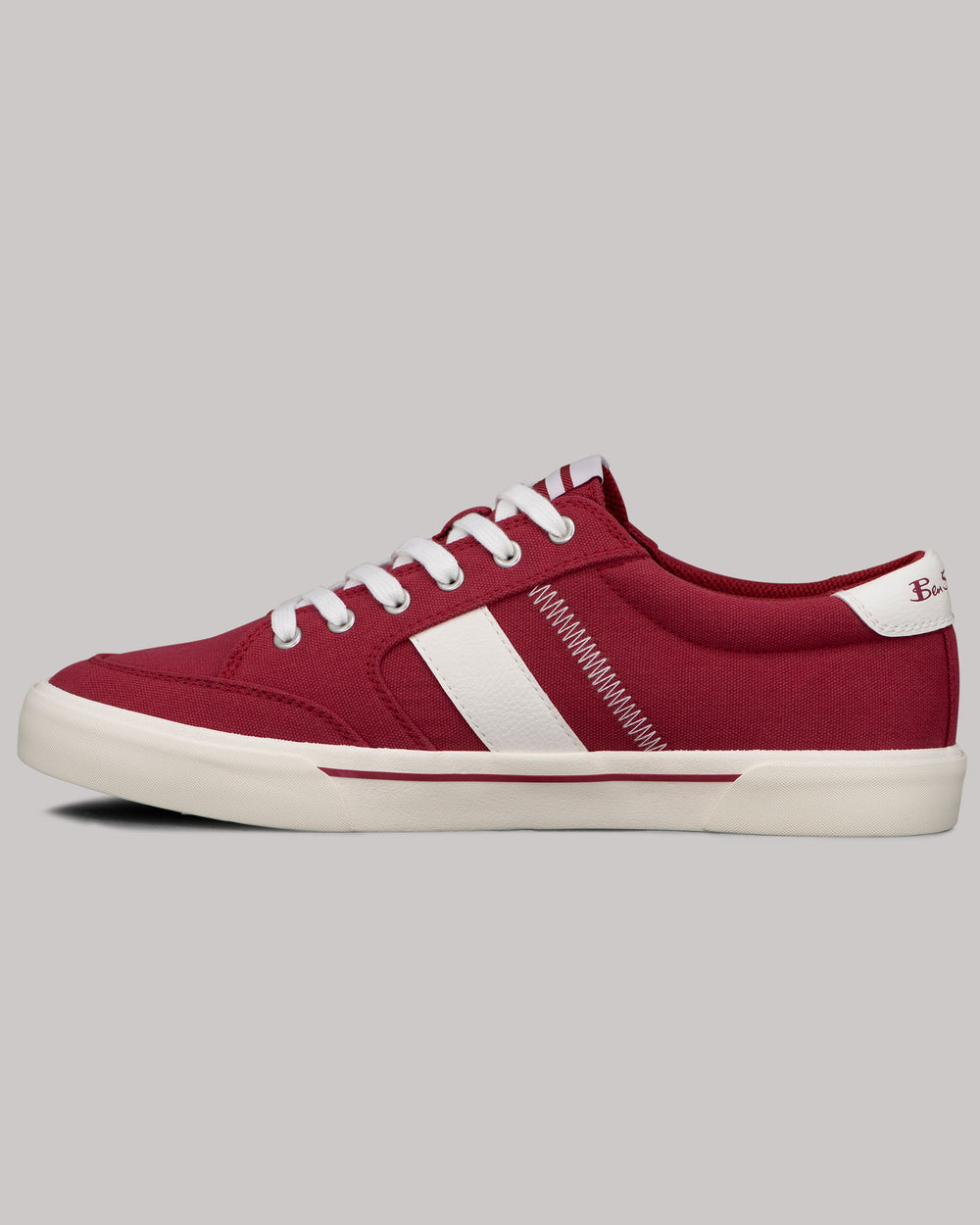 Red / White Ben Sherman Hawthorn Sneakers | 384052-KTO