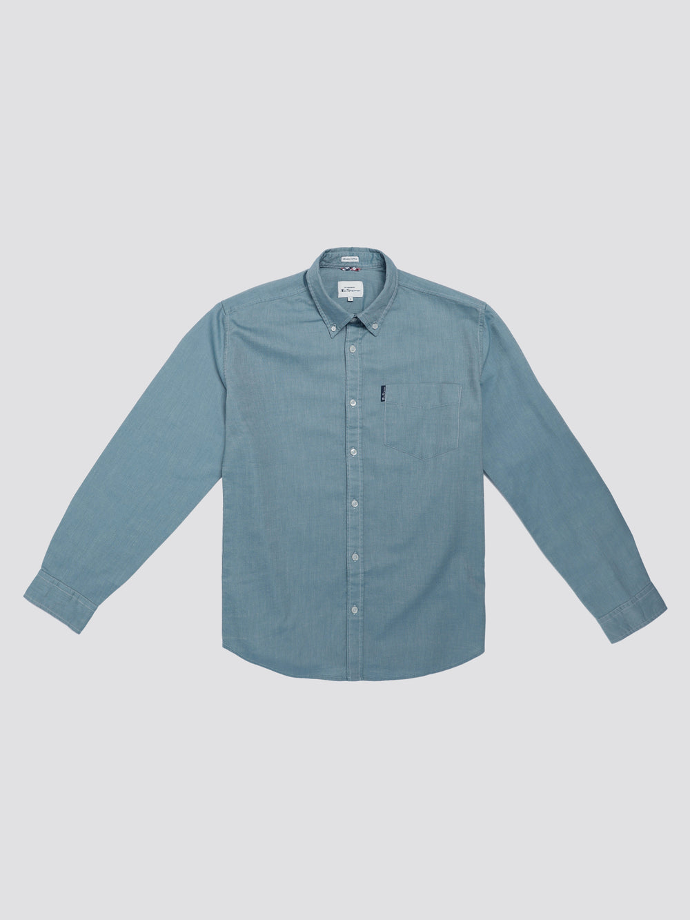 Turquoise Ben Sherman Signature Oxford Shirts | 593408-XHZ