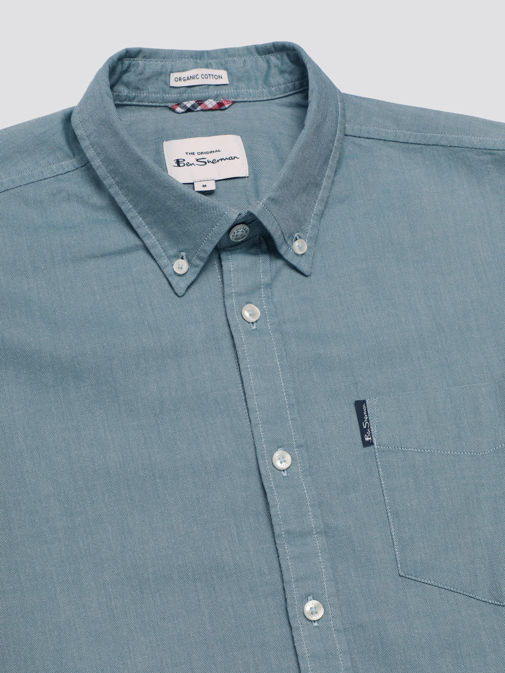 Turquoise Ben Sherman Signature Oxford Shirts | 593408-XHZ