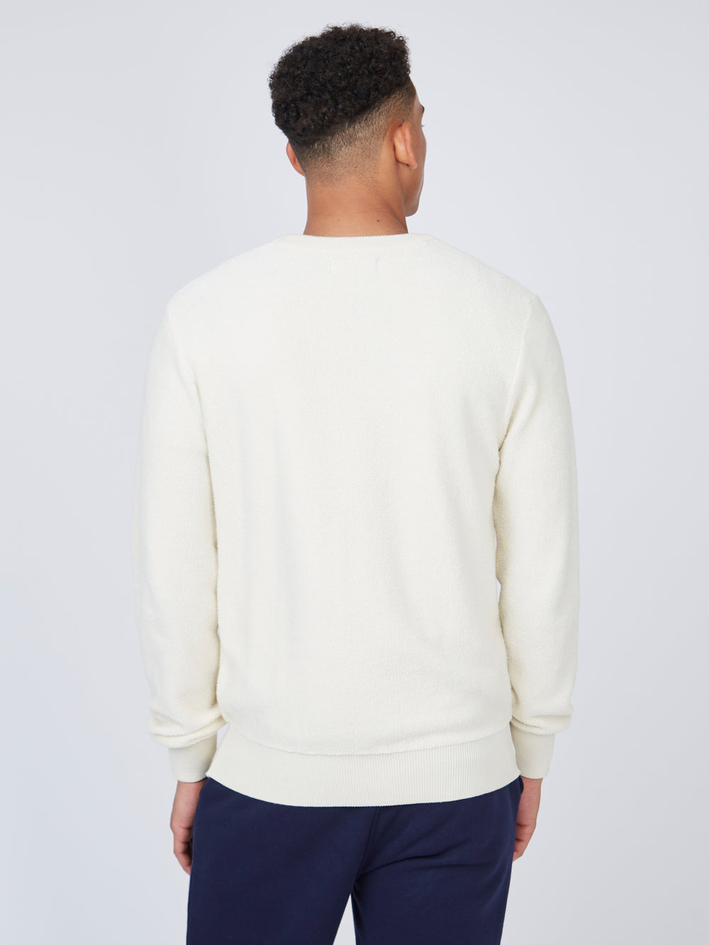 White Ben Sherman B by Ben Sherman Textured Knitwear | 367548-OZP