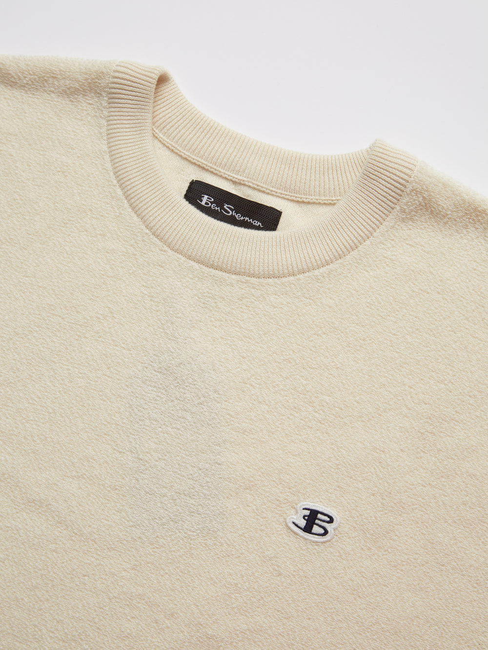 White Ben Sherman B by Ben Sherman Textured Knitwear | 367548-OZP