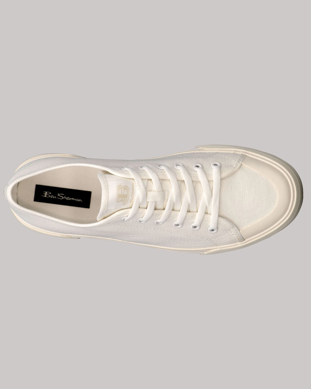 White Ben Sherman Belfast Sneakers | 583426-UNG