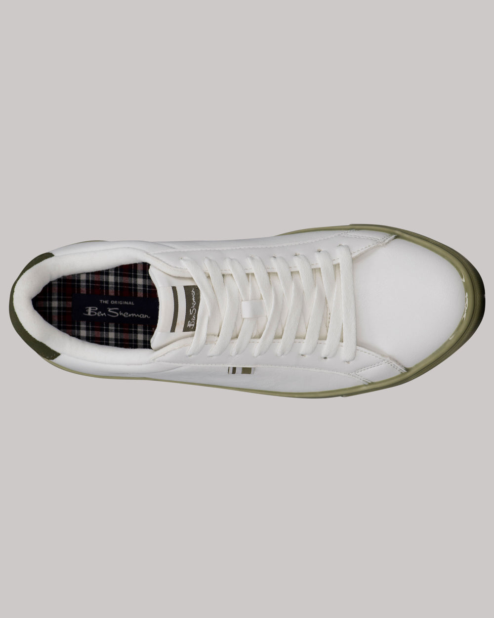 White Ben Sherman Crowley Sneakers | 708364-XQD