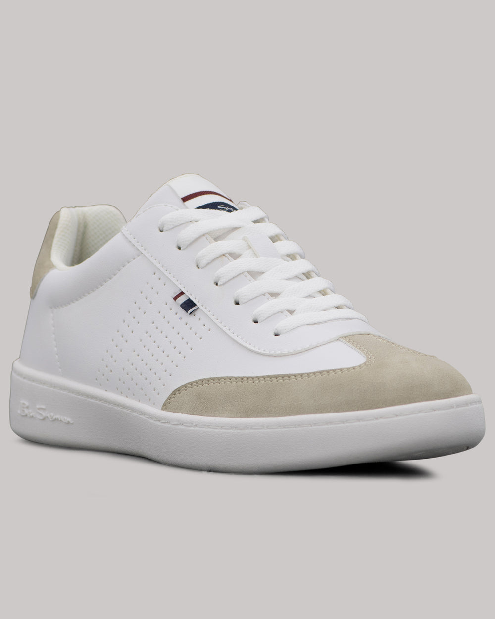 White Ben Sherman Glasgow Sneakers | 370894-LZP