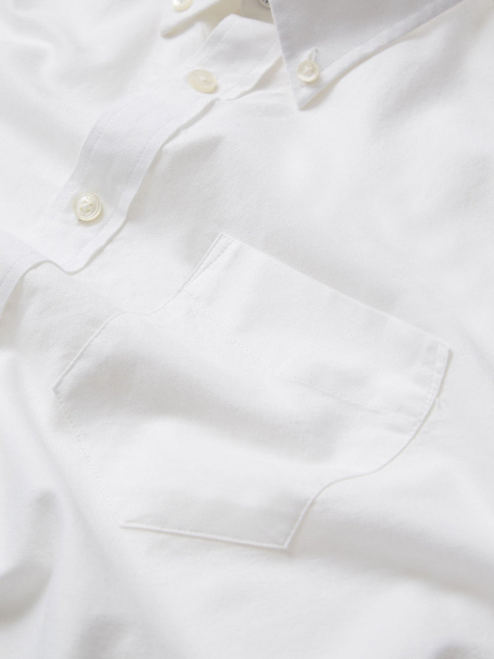 White Ben Sherman Signature Organic Long-Sleeve Oxford Shirts | 049328-GKT