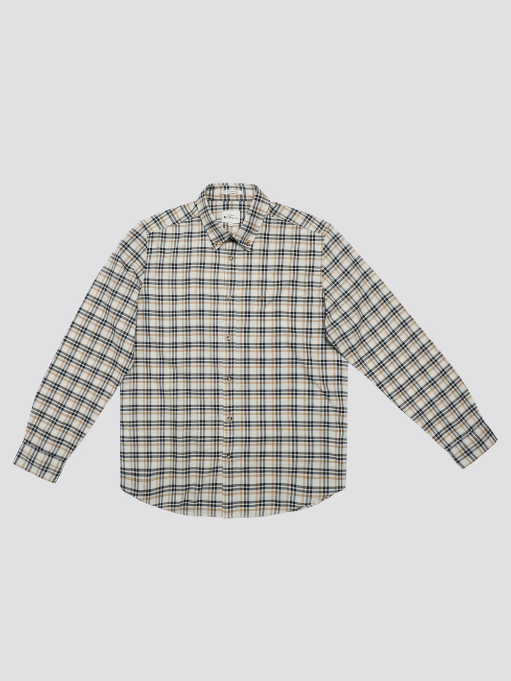 White Ben Sherman Signature Oxford Check Shirts | 380425-QGV