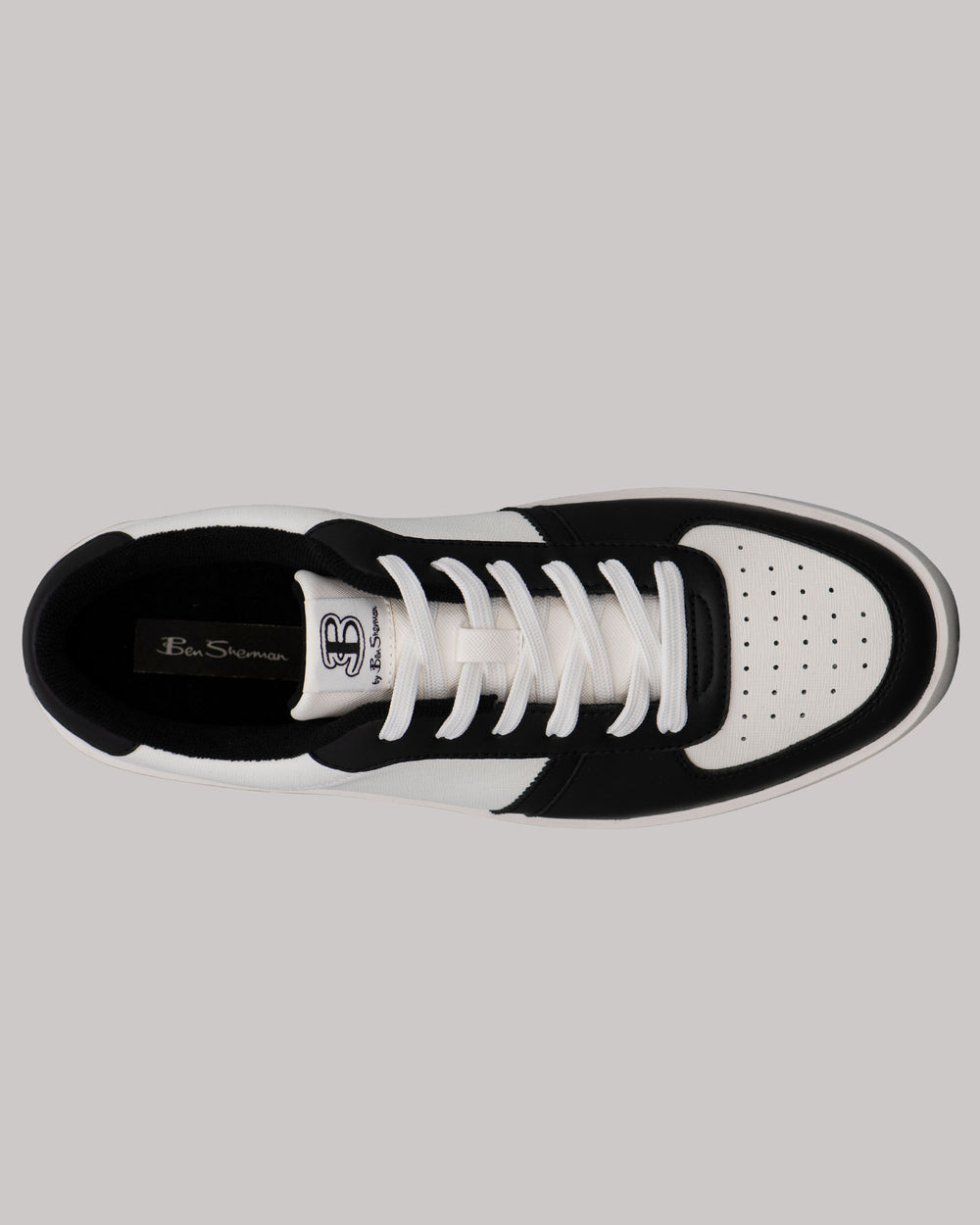 White / Black Ben Sherman Richmond Sneakers | 956403-EWU