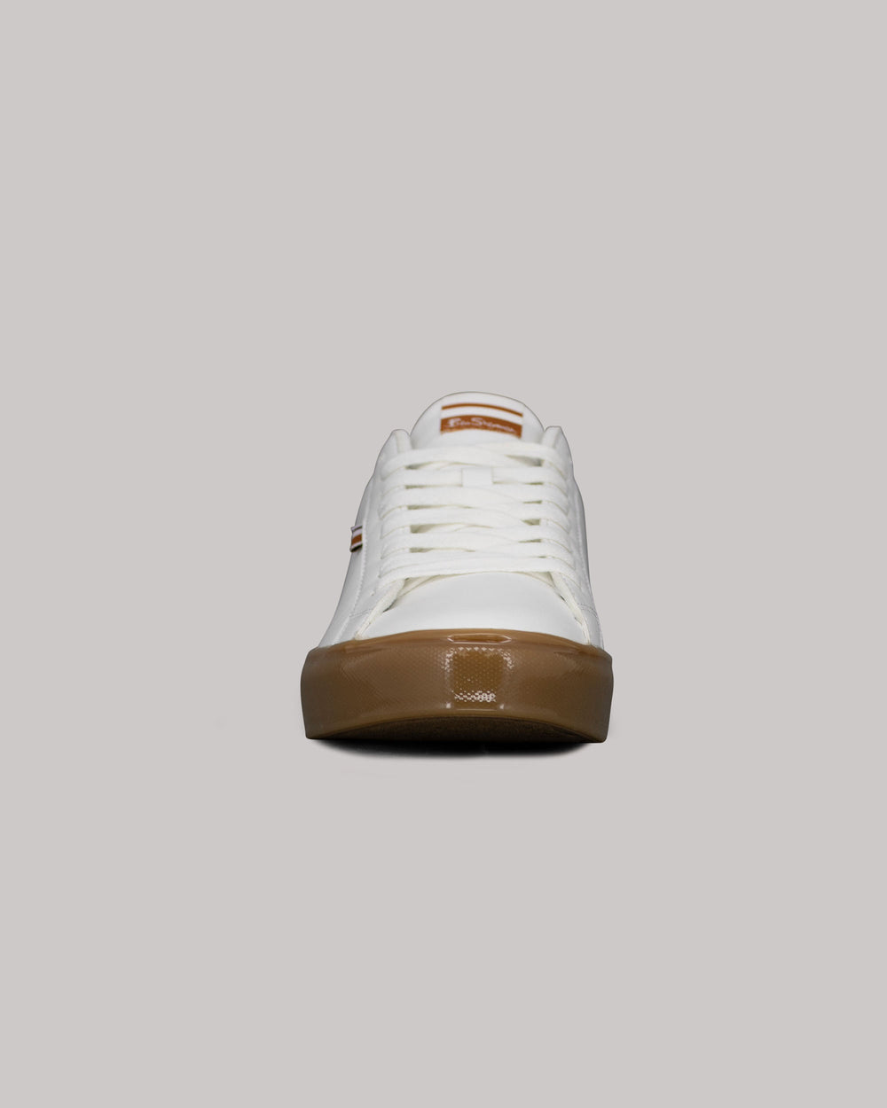 White / Brown Ben Sherman Crowley Sneakers | 670925-QNG