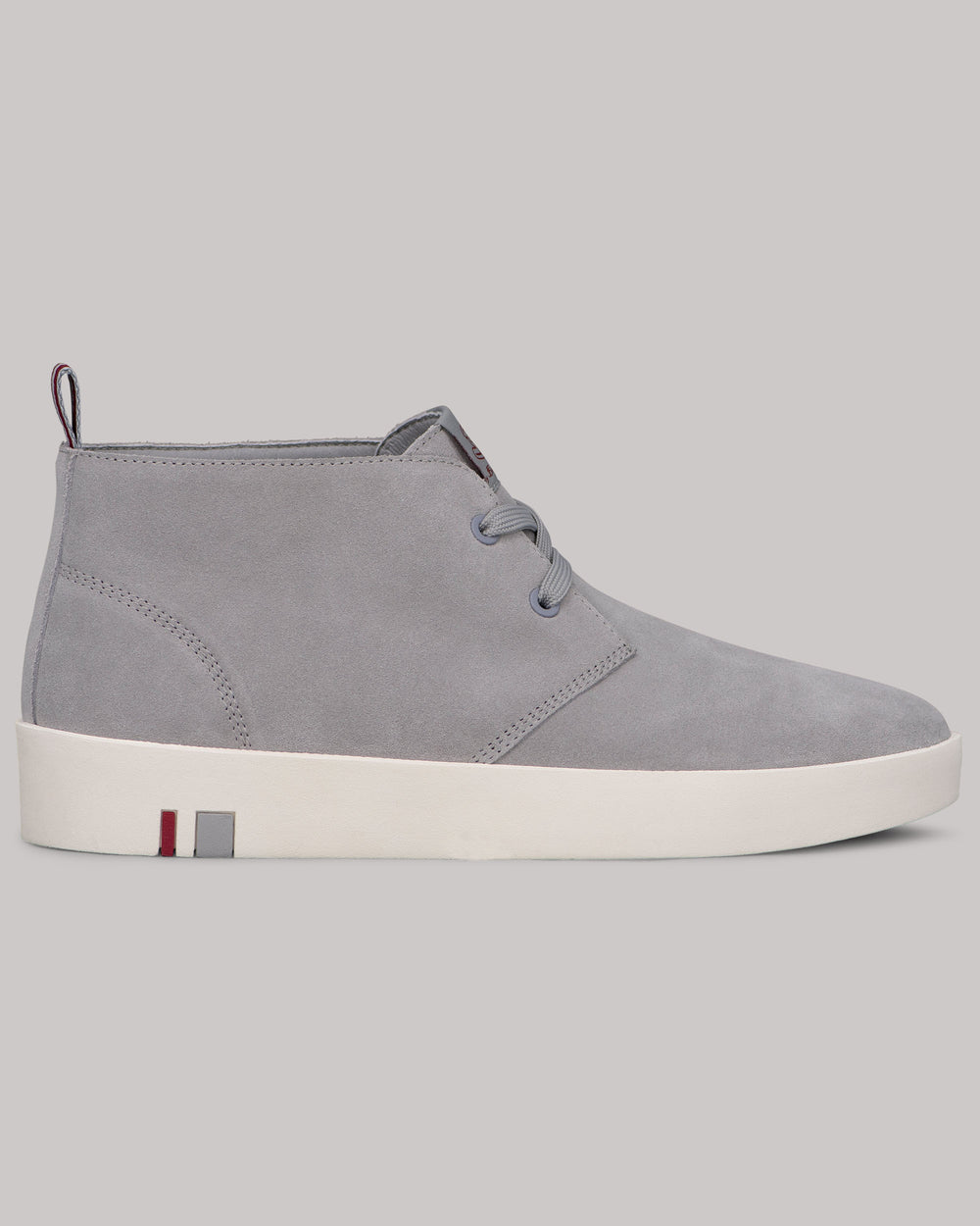 White / Red Ben Sherman Thames Chukka Boots | 564071-BMZ